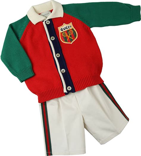 baby boy gucci jacket|Gucci baby boy swimwear.